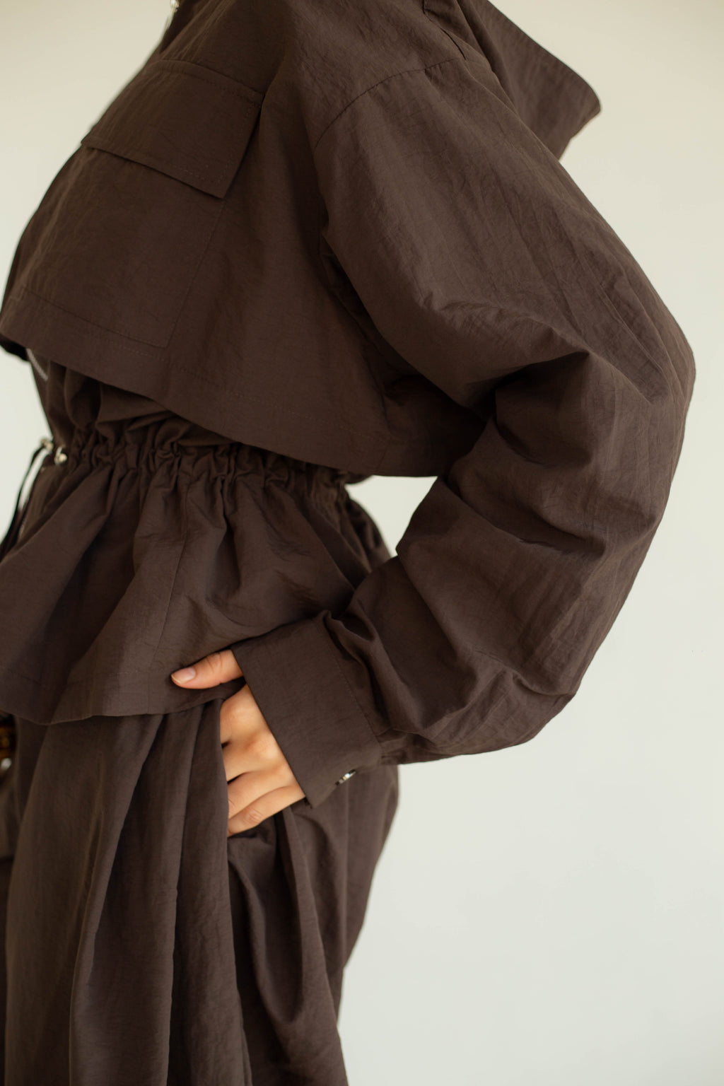 Brown Utility Co-ord Set