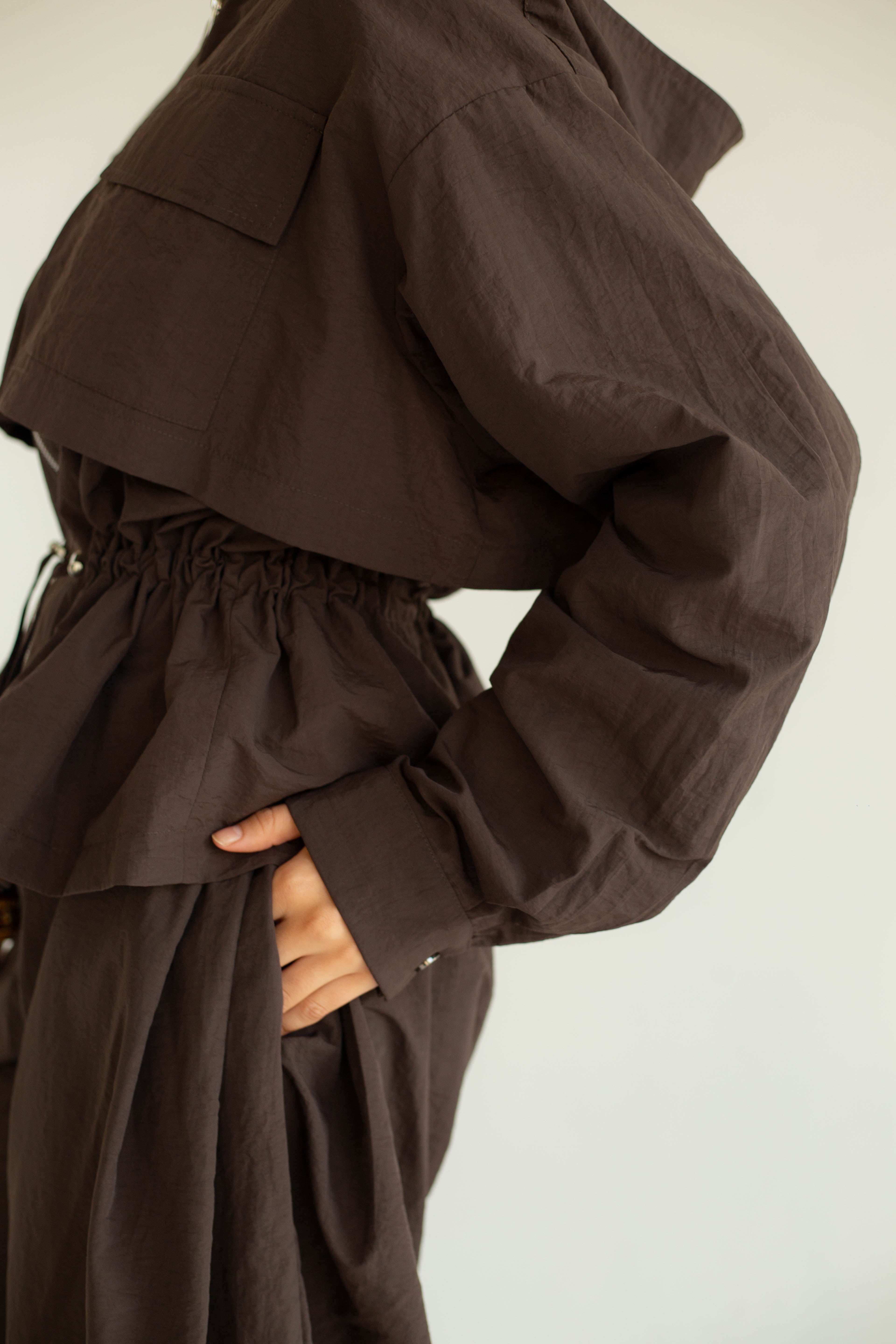 Brown Utility Co-ord Set