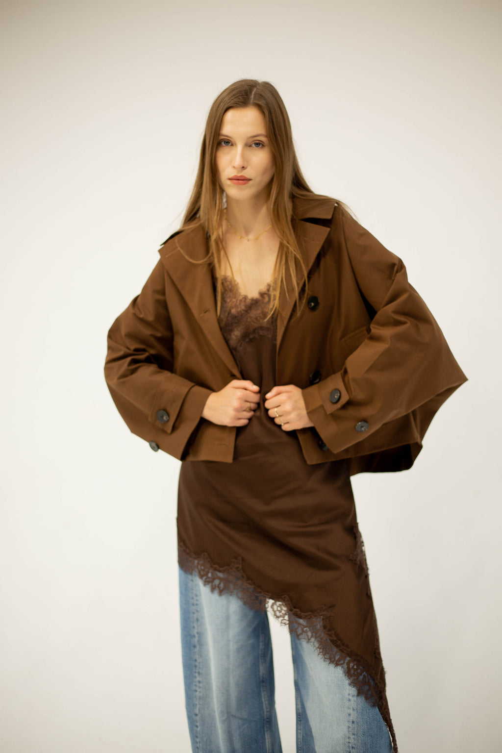 Brown Trench Coat